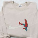 Spider-Man x Swoosh Movie Embroidered Shirt – Marvel Comics B Gift for Men Women Gift for Family