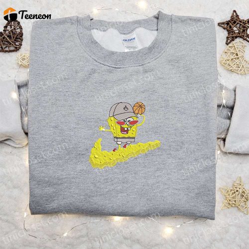 SpongeBob Basketball x Nike Cartoon Hoodie Disney Characters Shirt – B Gift for Men Women Family Gift Ideas