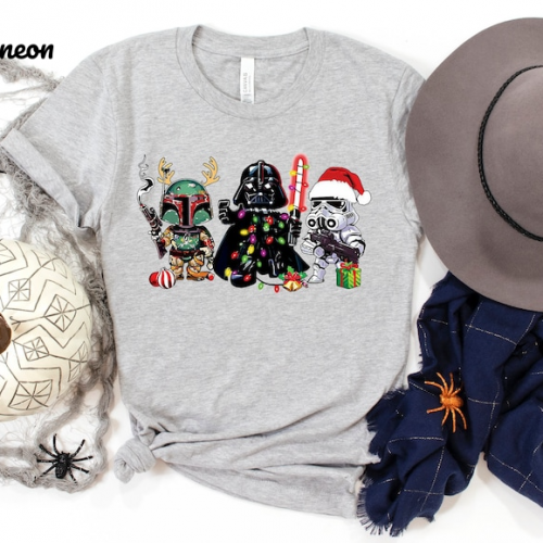 Get Festive with Star Wars Christmas Shirt – Celebrate the Holidays in Style!