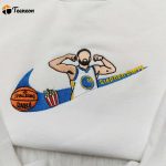 Stephen Curry Embroidery Sweatshirt: Nike Custom Hoodie for Golden State Warriors Fans