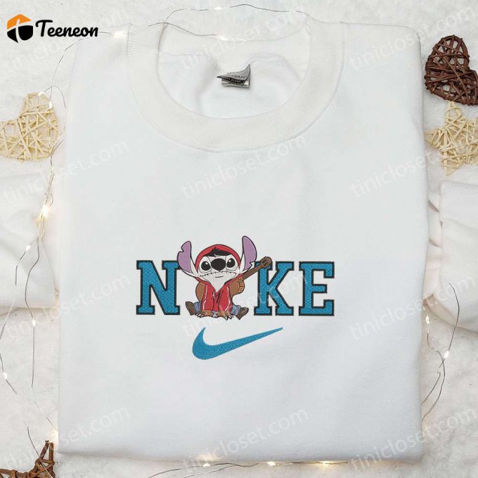 Miguel X Nike Embroidered Shirt: Funny Disney Characters T-Shirt &Amp;Amp; Inspired Sweatshirt