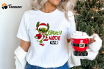 Get Festive with Stitch x Grinch Christmas Shirt – Perfect Holiday Apparel for Disney and Dr Seuss Fans!