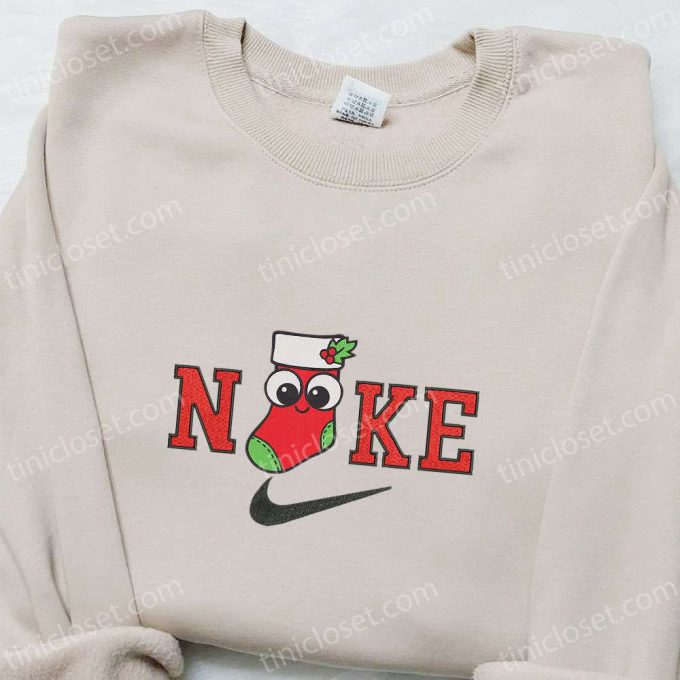 Nike Christmas Embroidered Sweatshirt &Amp; Shirt: Perfect Stocking Gift Ideas For Christmas