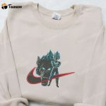 Swoosh Anime x Vegeta & King Kong Hoodie: Cool Anime Clothing Perfect Family Gift