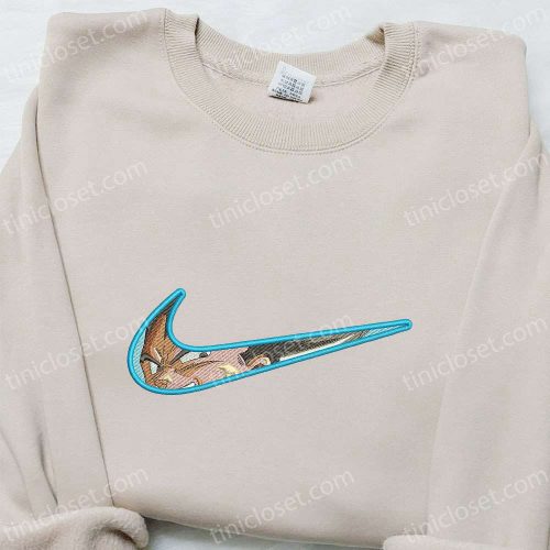 Swoosh Anime x Vegeta Super Saiyan Hoodie: Cool Anime Clothing & Perfect Family Gift!