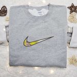 Swoosh Anime x Vinsmoke Sanji Embroidered Hoodie: Cool Anime Clothing B Gift for Men Women Family Gift