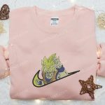 Swoosh x Goku Super Saiyan Anime Hoodie: Dragon Ball Embroidered Shirt – Cool Anime Clothing