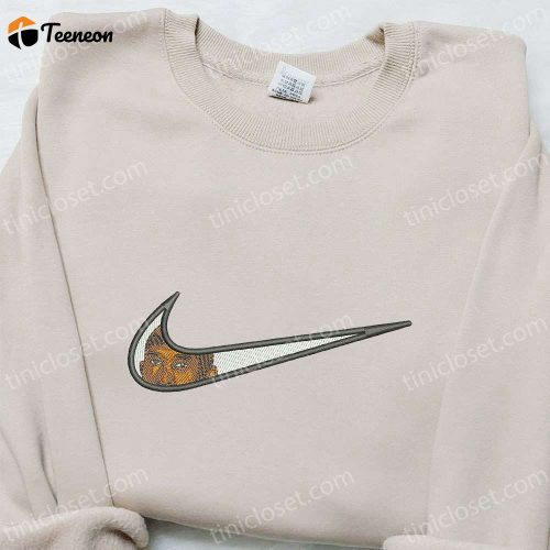 Nami x Swoosh Embroidered Shirt – One Piece Unique Gift for Family