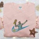 Swoosh x M Gift for Men Women World Cup Embroidered Sweatshirt: Celebrity Shirt Perfect Gift for All Occasions