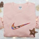 Swoosh x Nami Anime Embroidered Shirt & One Piece Embroidered Shirt – B Gift for Men Women Family Gift Ideas