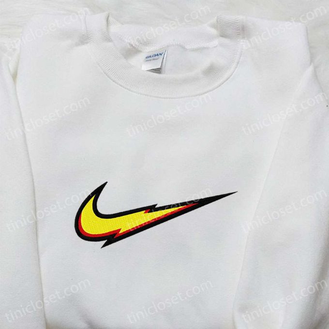 Swoosh X Thunder Embroidered Hoodie – Custom Birthday Gift Ideas