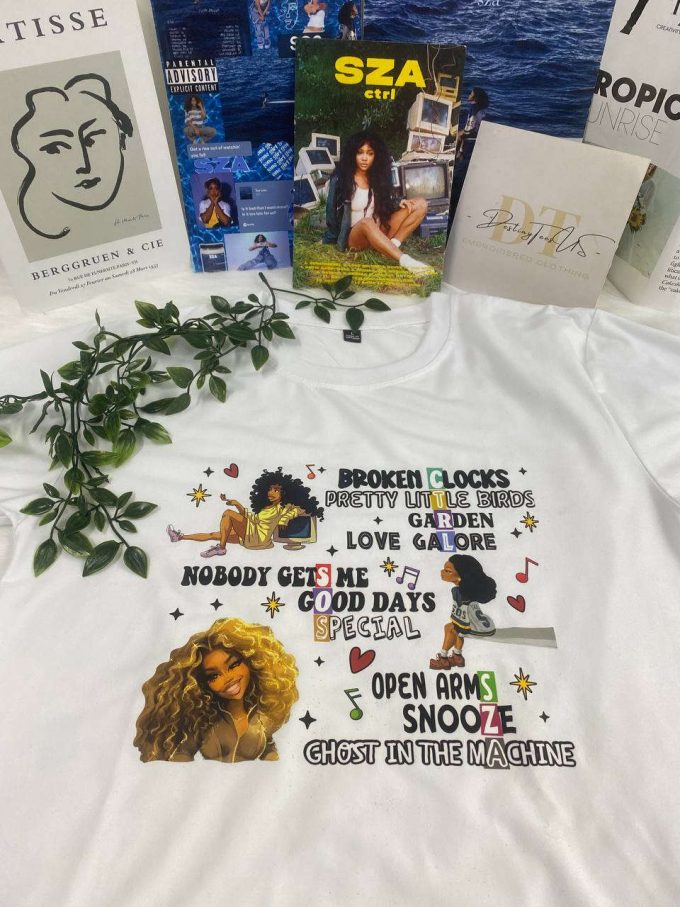 Shop The Trendy Sza Album Vintage Shirt – Limited Edition Music Merchandise