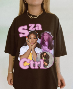 SZA Ctrl Vintage 90s Rap Shirt: Classic Hip Hop Style for an Iconic Look