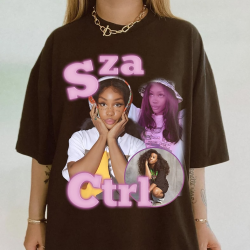 SZA Ctrl Vintage 90s Rap Shirt: Classic Hip Hop Style for an Iconic Look