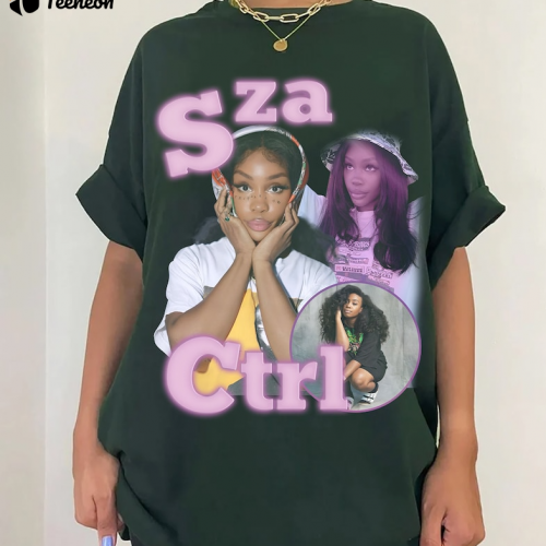 SZA Ctrl Vintage 90s Rap Shirt: Classic Hip Hop Style for an Iconic Look