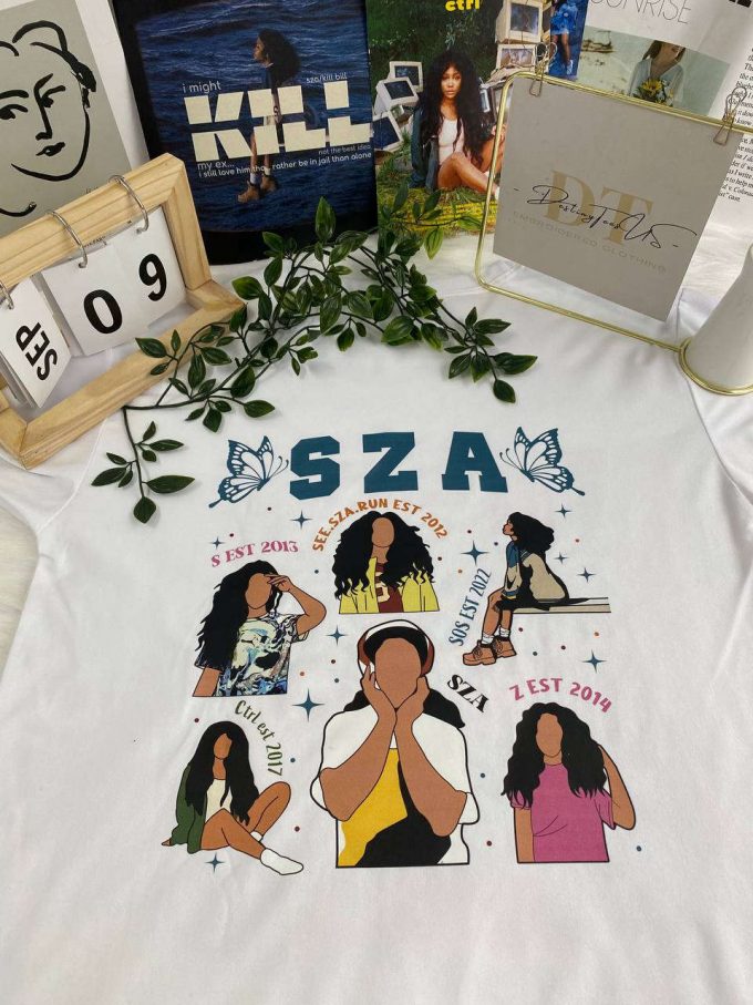 Sza Full Albums Songs Shirt: Trendy &Amp; Stylish Apparel For Music Lovers