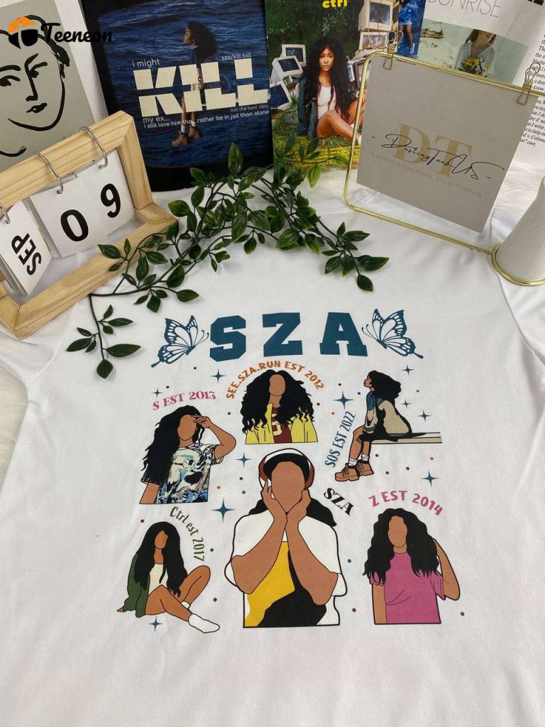 Sza Full Albums Songs Shirt: Stylish &Amp; Exclusive Merch For Music Lovers