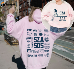 SZA SOS Album Shirt: Full Tracklist Tee for True Fans- Limited Edition!