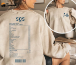 Shop the SZA SOS Album Receipt Shirt – Unique Merchandise for True Fans!