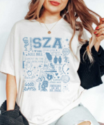 SZA SOS Album Shirt: Stylish Merchandise for Fans – Limited Edition Clothing with Unique Design!