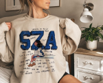 Vintage SZA SOS Album Shirt – Stylish & Authentic SZA Merchandise