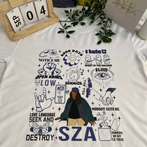 SZA SOS Songs Shirt: Stylish & Soulful Apparel for Music Lovers