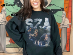 Stay on Trend with SZA SOS Tracklist Shirt – Exclusive Music Merchandise