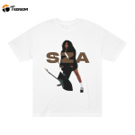 SZA Vintage Famous Singer Shirt: Retro Style Tee for Music Lovers – Limited Edition