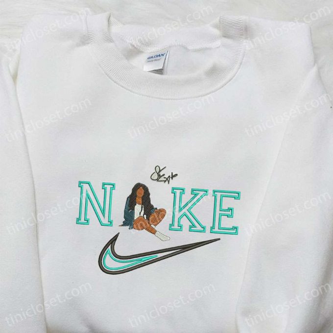 Sza X Nike Celebrity Embroidered Shirt – Custom T-Shirt B Gift For Men Women Family Gift