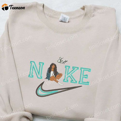 SZA x Nike Celebrity Embroidered Shirt – Custom T-shirt B Gift for Men Women Family Gift