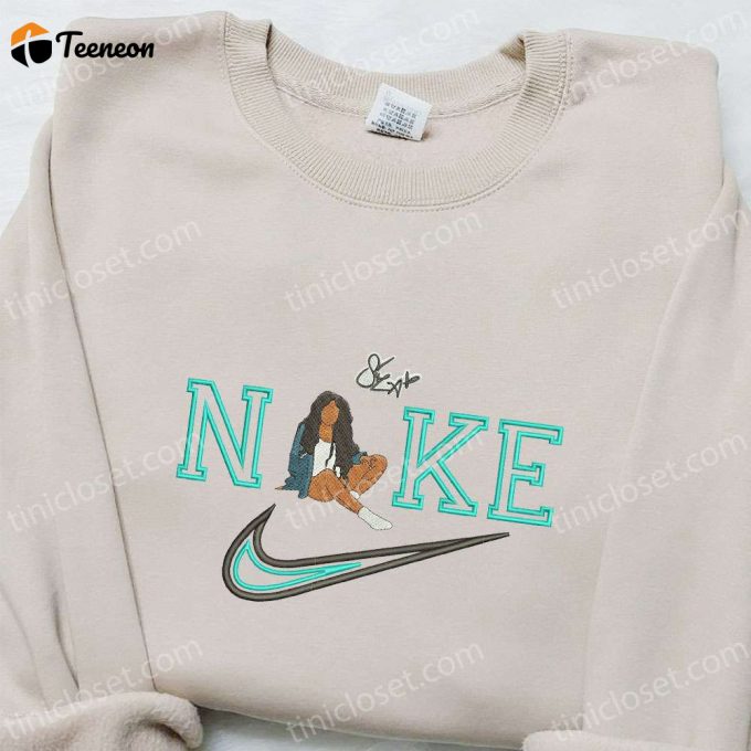 Sza X Nike Celebrity Embroidered Shirt – Custom T-Shirt B Gift For Men Women Family Gift