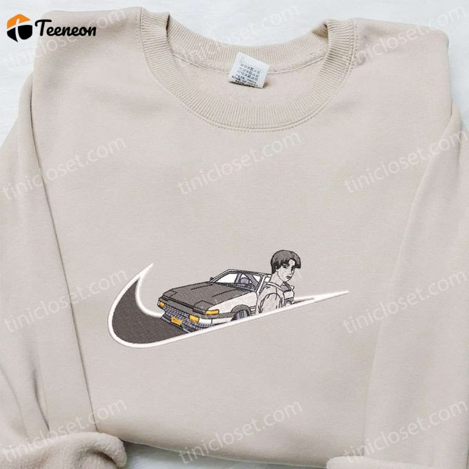 Exclusive Takumi Fujiwara X Nike Swoosh Embroidered Shirt: Initial D Inspired Apparel