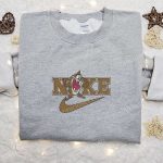 Tasmanian Devil x Nike Embroidered Sweatshirt Looney Tunes Disney Plus Shirt B Gift for Men Women Gift Ideas for All Occasions