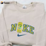 Teasy x Nike Embroidered Shirt: Custom T-shirt with Favorite Drink D Gift for Men Women