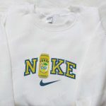 Teasy x Nike Embroidered Shirt: Custom T-shirt with Favorite Drink D Gift for Men Women