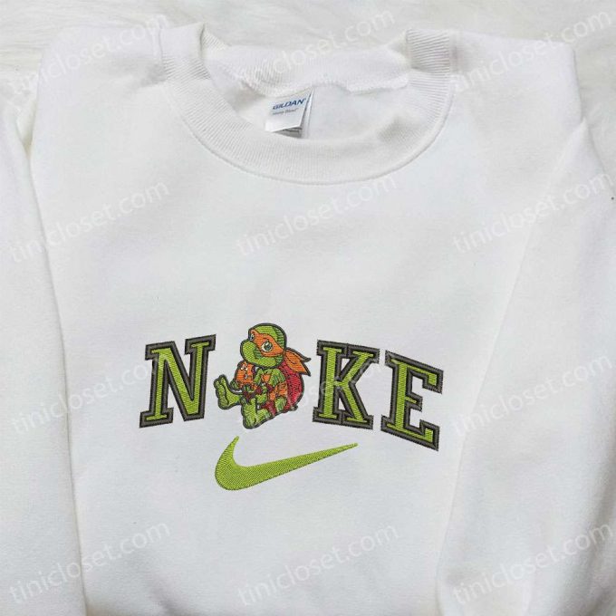 Tmnt X Nike Movie Sweatshirt: Ninja Turtles Inspired Hoodie – B Gift For Men Women Birthday Gift Ideas