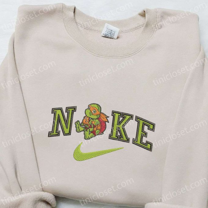 Teenage Mutant Ninja Turtles X Nike Movie Sweatshirt – Nike Inspired Hoodie Perfect Birthday Gift Idea