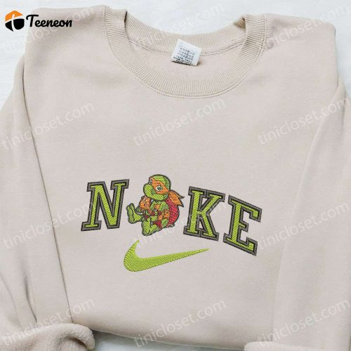 Teenage Mutant Ninja Turtles x Nike Movie Sweatshirt – Nike Inspired Hoodie Perfect Birthday Gift Idea