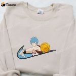 Kuroko x Swoosh Anime Sweatshirt: Cool Embroidered Shirt for Fans of Kuroko no Basket – Shop Now!