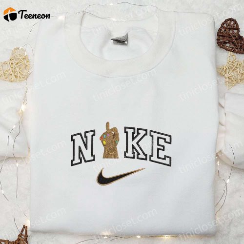 Tigger Sleep x Nike Swoosh Shirt Winnie The Pooh Hoodie: B Gift for Men Women Family Gifts with Disney Embroidery