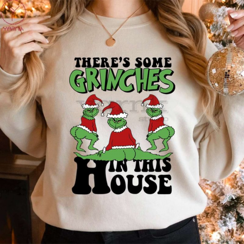 Spread Holiday Cheer with Our Grinch-Inspired Sweatshirt – Perfect for Festive Fun!