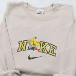 Thor Pikachu x Nike Anime Embroidered Hoodie Marvel Universe B Gift for Men Women Family Gift Ideas