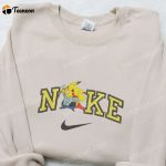 Thor Pikachu x Nike Anime & Marvel Universe Embroidered Hoodie: B Gift for Men Women Gift Ideas for Family