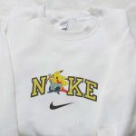 Thor Pikachu x Nike Anime & Marvel Universe Embroidered Hoodie: B Gift for Men Women Gift Ideas for Family