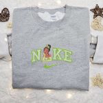 Tiana x Nike Cartoon & Disney Characters Embroidered Shirt: Custom Nike T-shirt