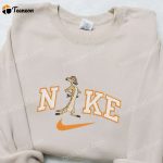 Timon x Nike Cartoon Embroidered Sweatshirt & Disney Characters T-Shirt B Gift for Men Women Family Gift Ideas