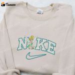 Tinkerbell x Nike Cartoon Embroidered Sweatshirt: Disney Characters Hoodie Perfect Birthday Gift Idea