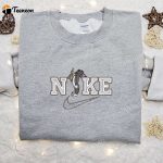 Tom Hunter x Nike Cartoon Embroidered Sweatshirt & Tom and Jerry Shirt – B Gift for Men Women Family Gift Ideas