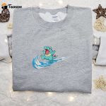 Totodile x Nike Anime Embroidered Sweatshirt – Pokemon Hoodie B Gift for Men Women Birthday Gift Ideas