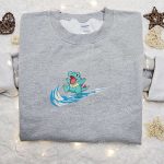 Totodile x Nike Anime Embroidered Sweatshirt – Pokemon Hoodie B Gift for Men Women Birthday Gift Ideas